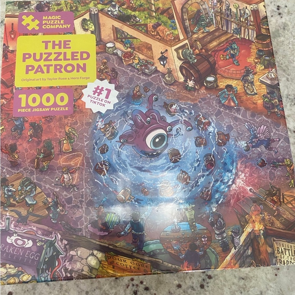 NEW!!! Magic Puzzle Co  THE PUZZLED PATRON Tik Tok puzzle